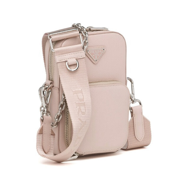 【プラダ】21SS新作 サフィアーノレザー ミニ ショルダーバッグ 偽物1BH183_NZV